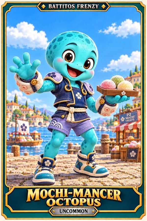 Mochimancer Octopus character artwork