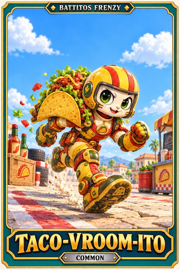 Taco Vroomito character artwork